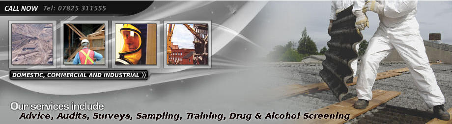 Asbestos on site audits, drug and alcohol testing, asbestos surveys, consultancy 